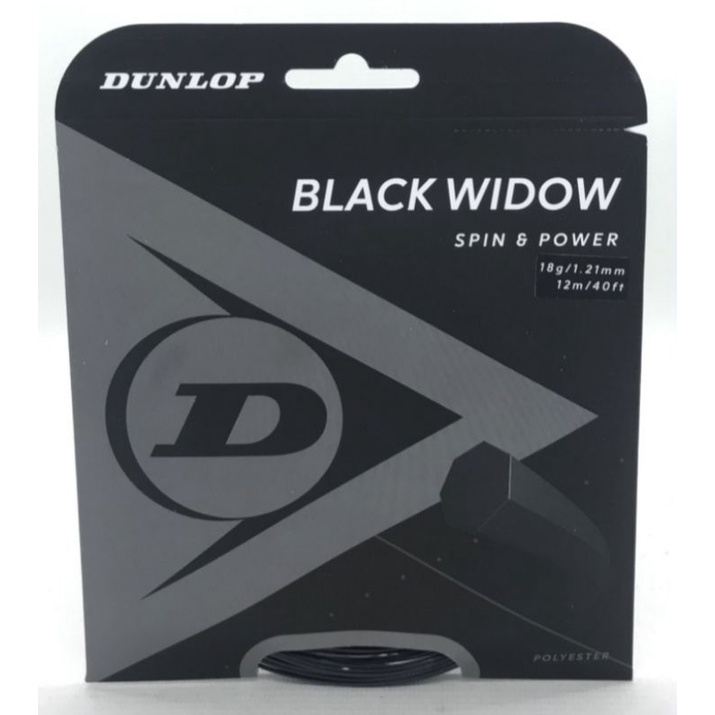Original tennis Racket String dunlop black widow String Shopee Malaysia