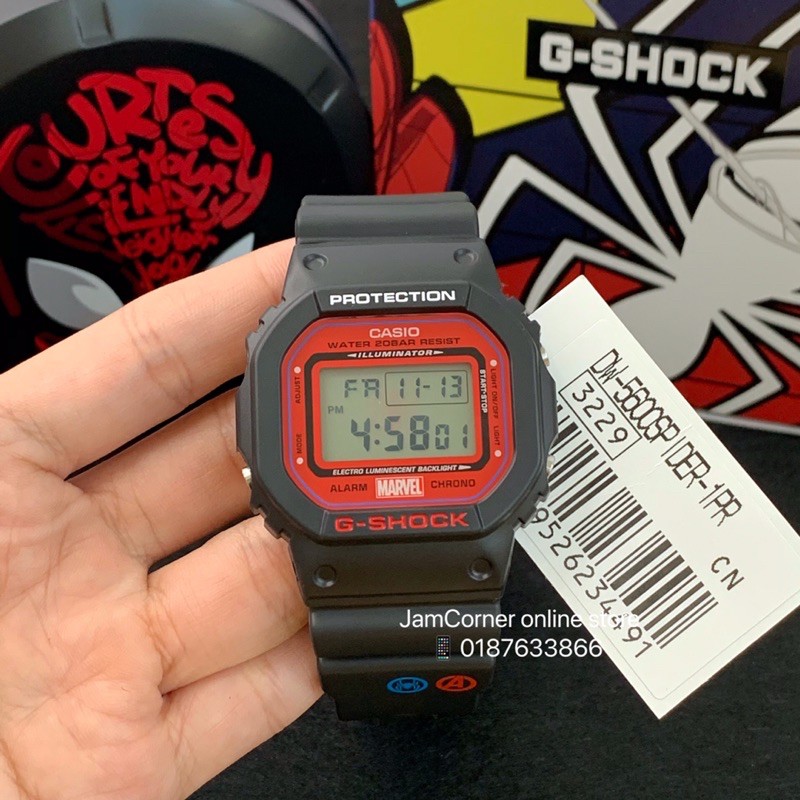 G shock clearance marvel spider man