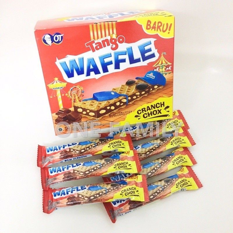 巧克力夹心威化饼干 OT Tango Waffle Crunch CHOCOLATE (7gx20pcs) | Shopee Malaysia