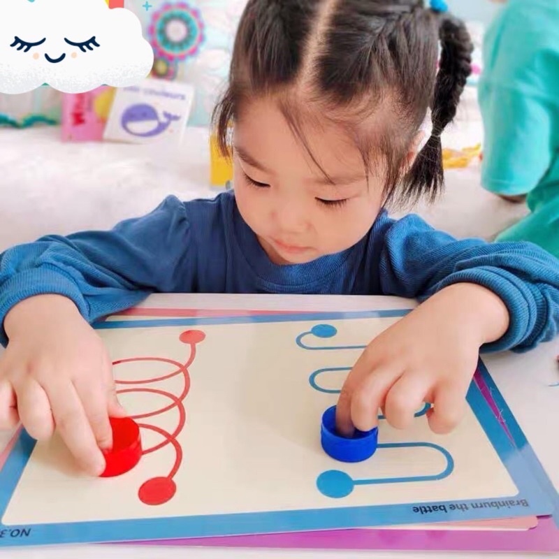 Left right brain development concentration training teaching aids for ...