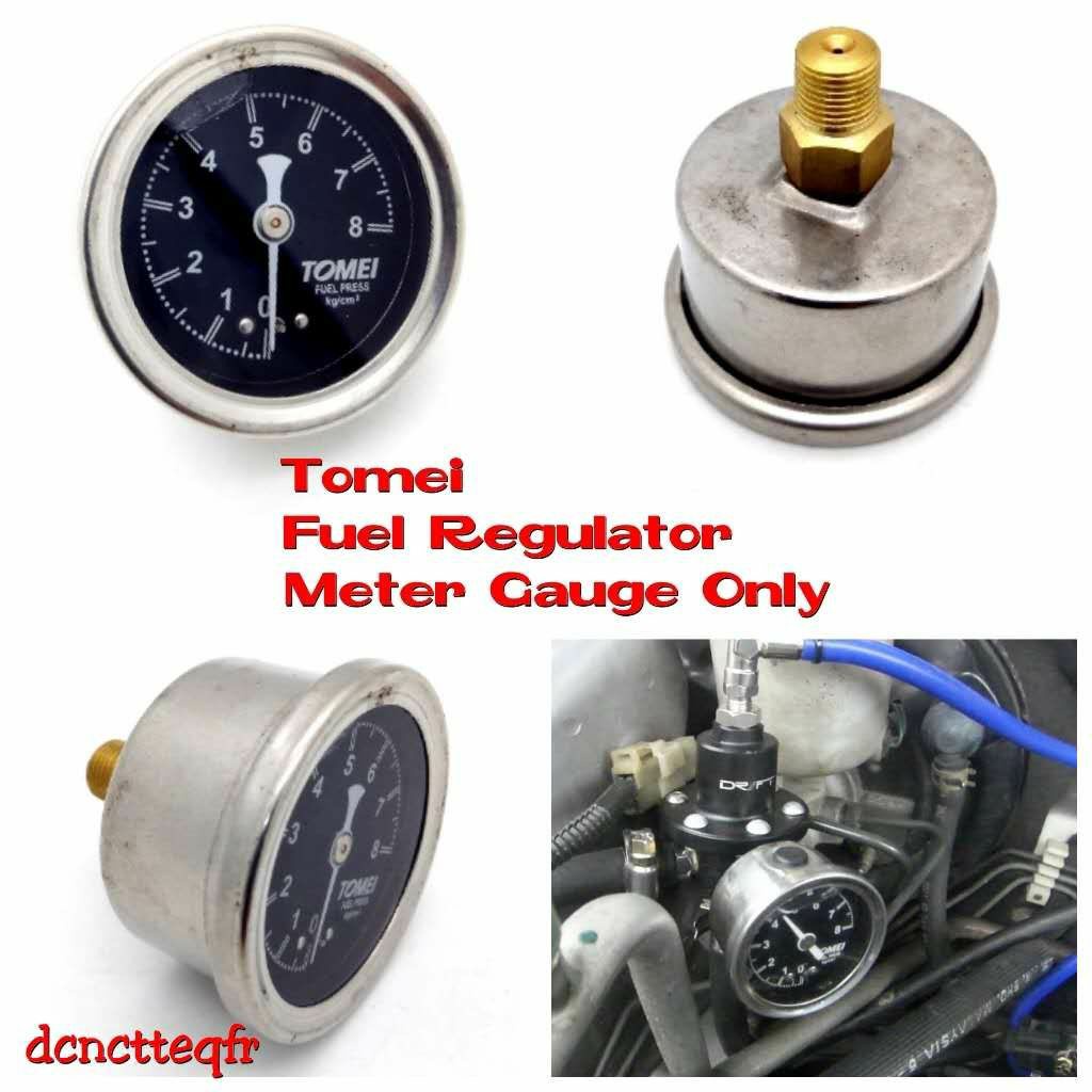 Tomei Fuel Regulator Meter Gauge Only universal car Tomei meter only