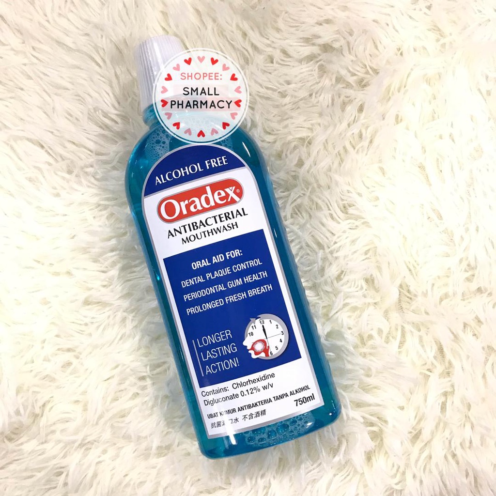 Oradex Antibacterial Mouthwash 750ml 005233 | Shopee Malaysia