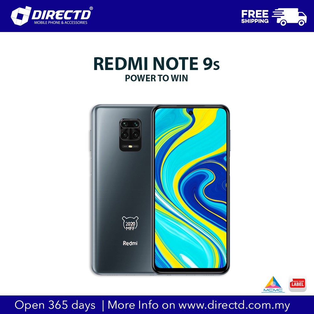 Xiaomi Redmi Note 9S MFF 2020 Limited Edition! (6GB RAM + 128GB