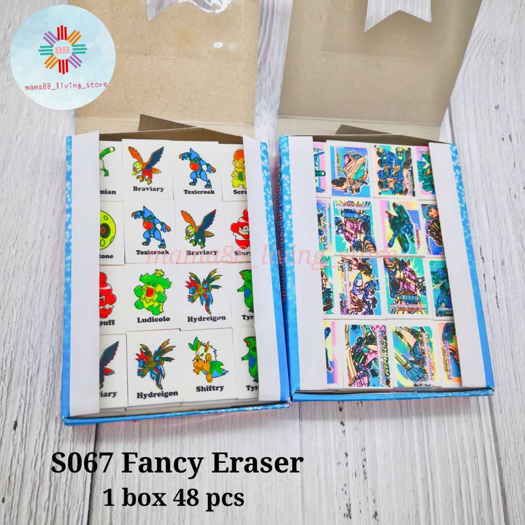 【Ready Stock】KC2189 Fancy Eraser/ Pemadam Fancy(RANDOM)/胶擦/橡皮擦 (48pcs ...