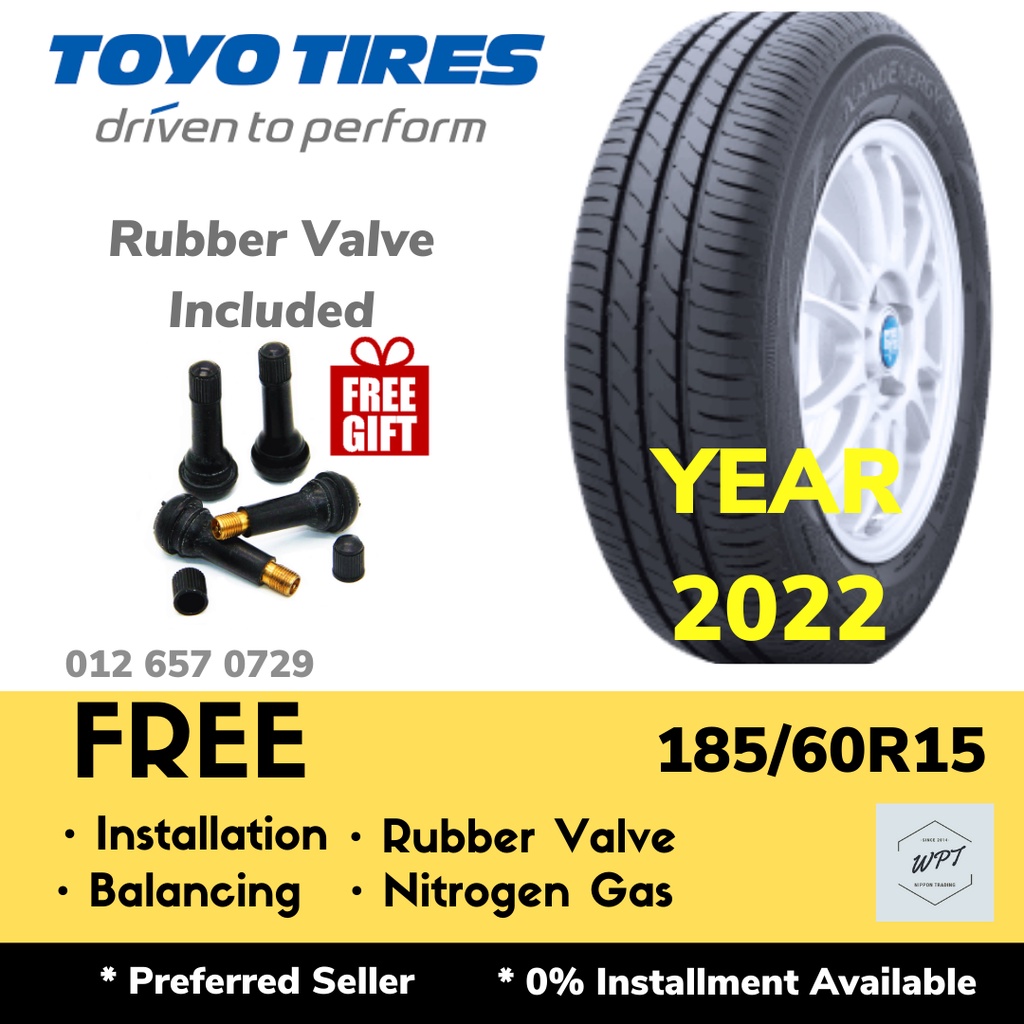 185/60R15 TOYO Nano Energy 3 NE03 (Installation) New Tyre VIOS