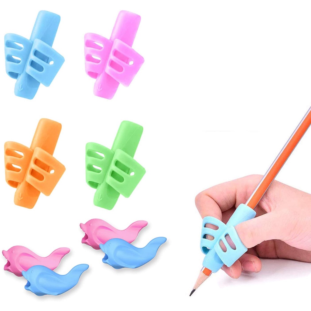 Pencil Holder Grips Children Pen Writing Aid Grip Set Posture
