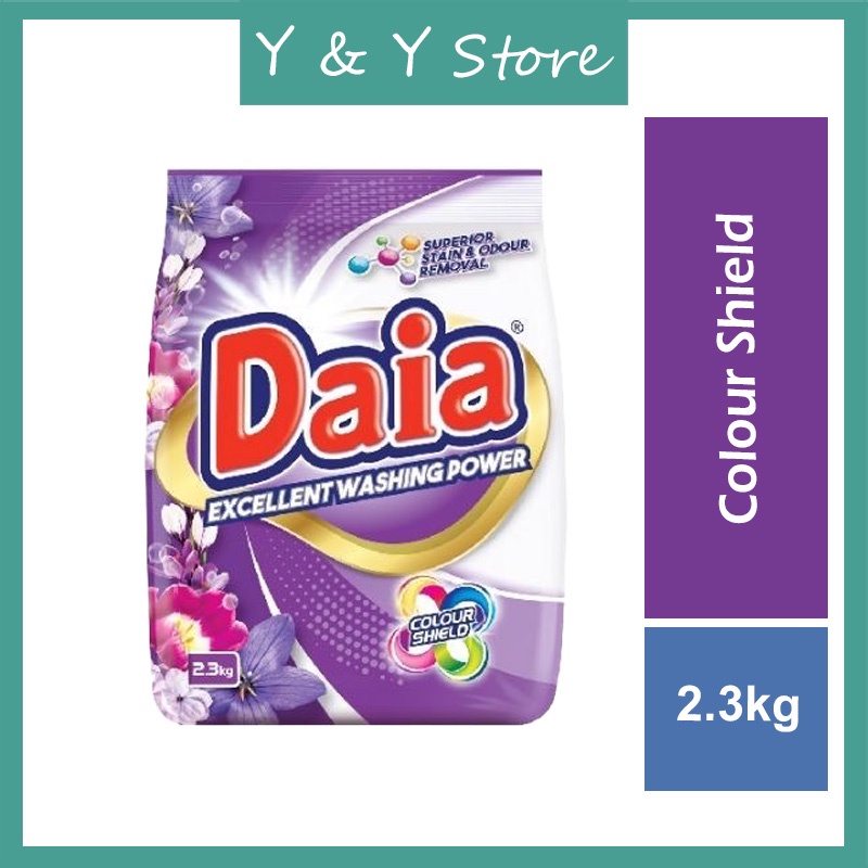 DAIA POWDER DETERGENT 2.1KG(FLORAL/LEMON/WHITE/COLOUR/HIJAB)/SOFTERGENT ...