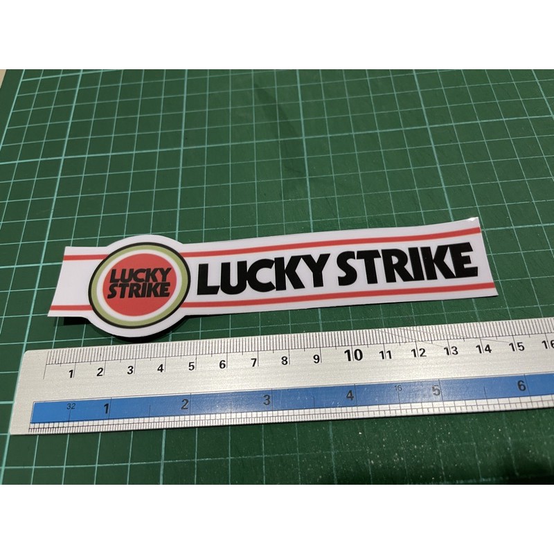 Sticker lucky strike logo | Shopee Malaysia