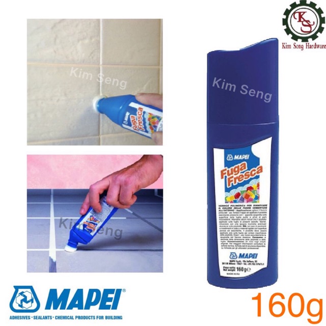 Mapei Fuga Fresca Grout Coloured Reviver For Cementitious Grout Joints  Between Tiles 160G