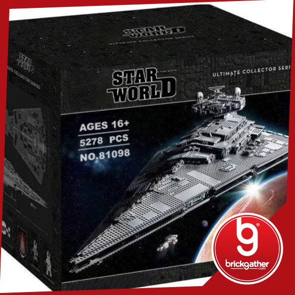 King Queen Lepin 81098 Star War UCS Imperial Star Destroyer 2019 75252 Imperial Star Destroyer Shopee Malaysia