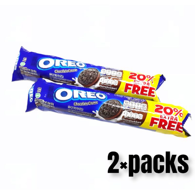 OREO chocolate 2 packs.Free Extra 20%!! | Shopee Malaysia