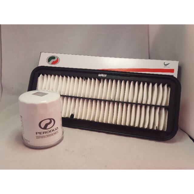 PERODUA ORIGINAL AIR + OIL FILTER MYVI ALZA MYVI LAGI BEST Shopee