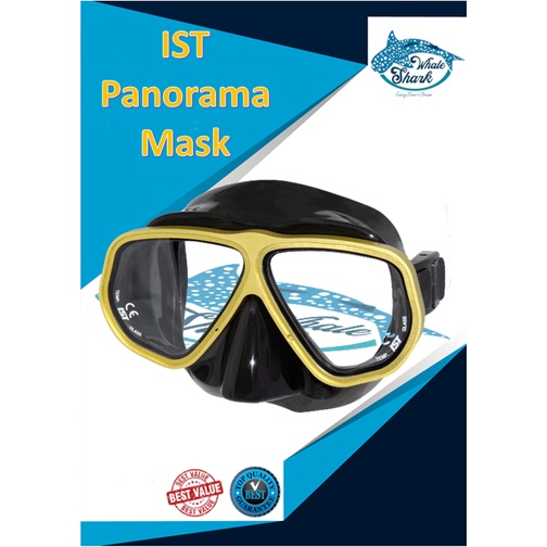 【Diving Mask】IST M100 PANORAMA ALUMINIUM FRAME MASK FOR DIVING | Shopee ...