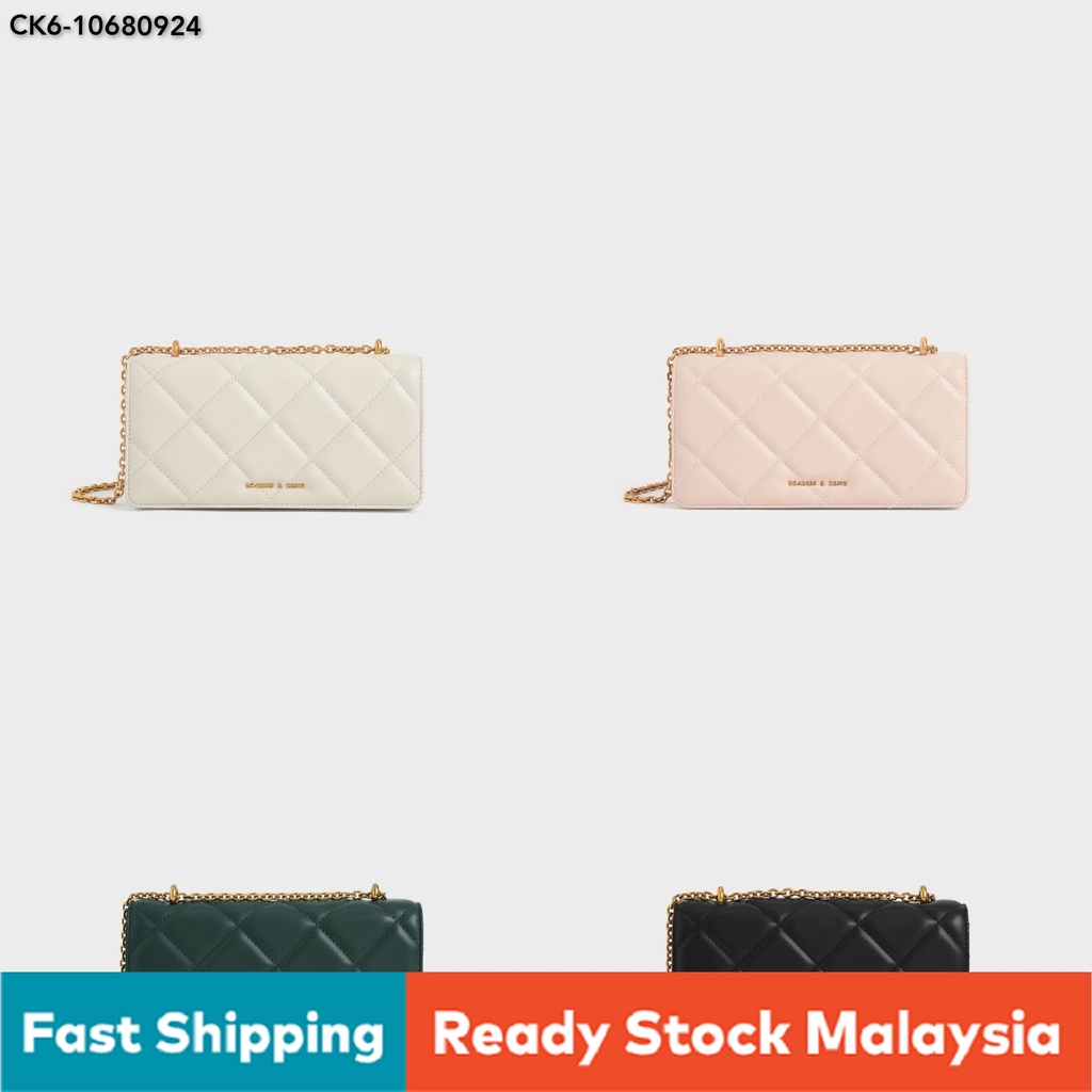 Msia Ready Stock CNK Quilted Sling Bag Women's Chain Wallet Quilted ...