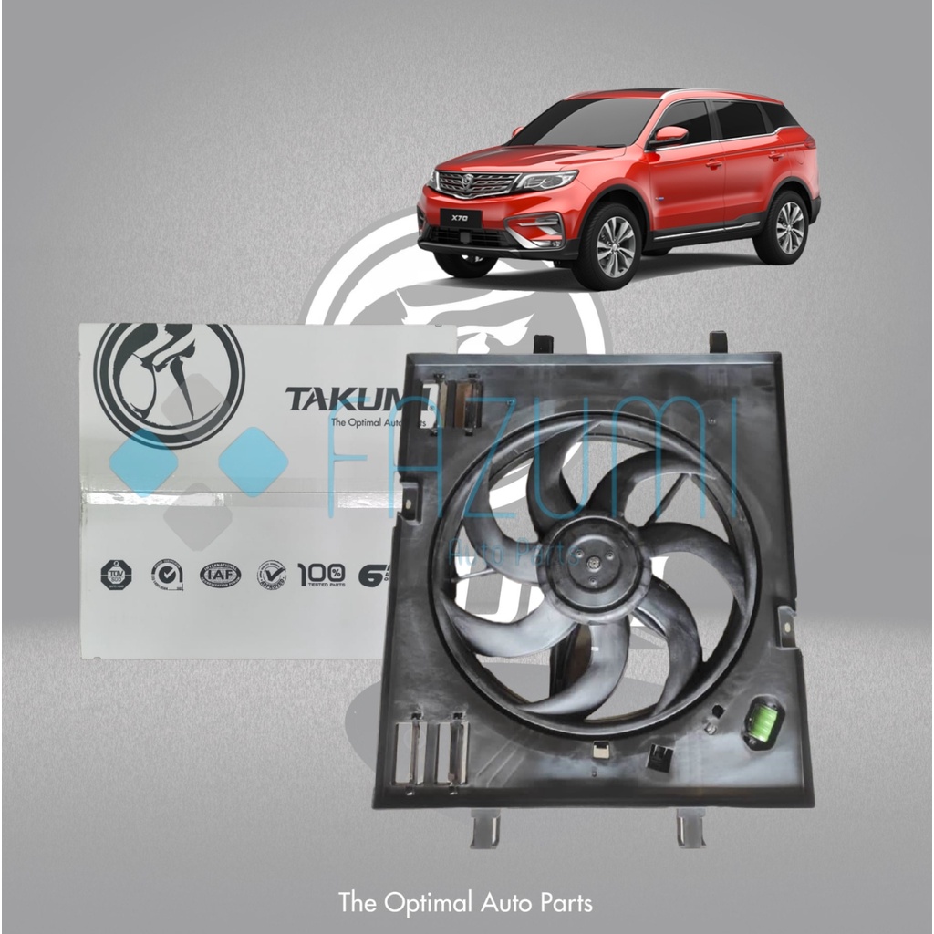 Proton X70 1.8 T 2018 TAKUMI Radiator Fan Motor Shopee Malaysia
