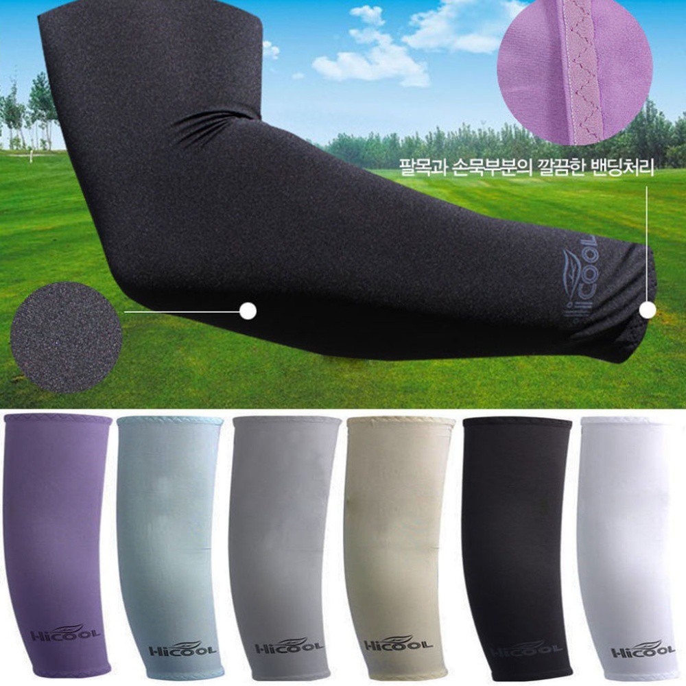 🔥HOT ITEM🔥 LEJENSTYLE Cooler Hicool Fibers Anti UV Arm Sleeves Hand