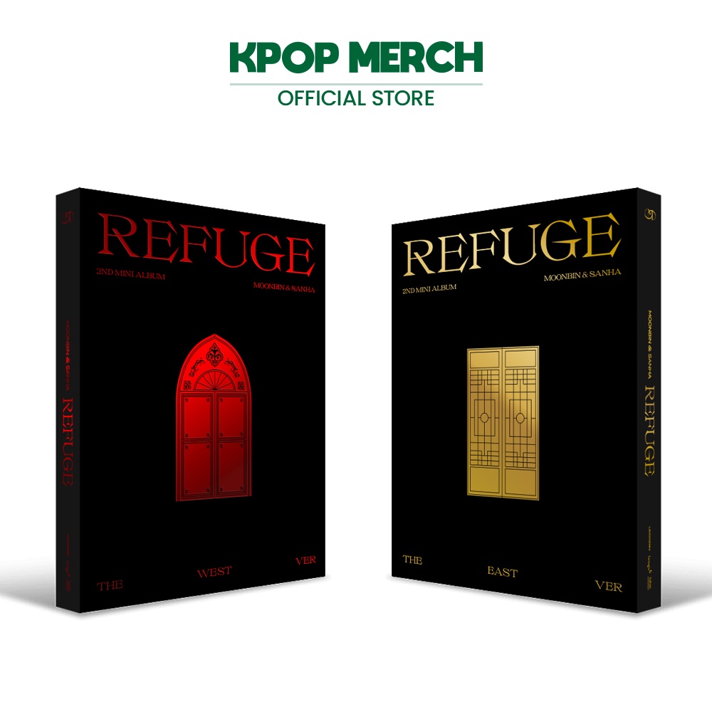 ASTRO MOONBIN & SANHA - 2nd Mini album [Refuge] | Shopee Malaysia