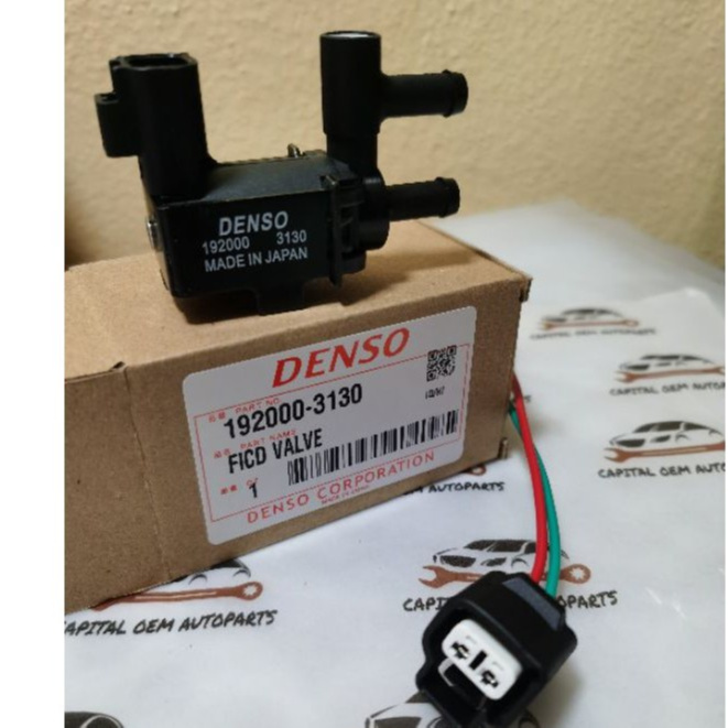 Denso FICD Vacuum Solenoid Valve Switch 192000-3130 Toyota Lexus ...