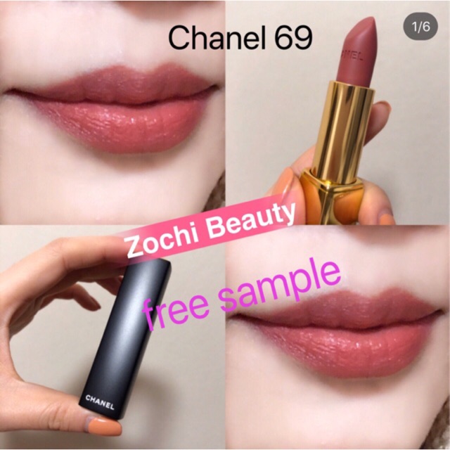 Zochi] Chanel 69# ABSTRAIT ROUGE ALLURE VELVET LUMINOUS MATTE