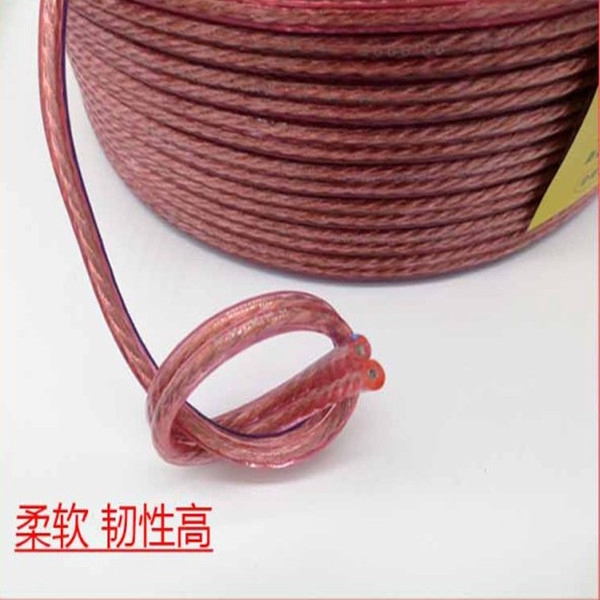 Audio cable speaker aluminum speaker cable connecting cable audio cable