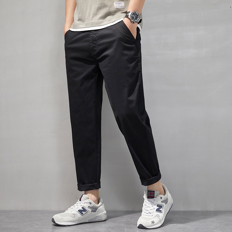 Relaxed ankle pants on sale mens