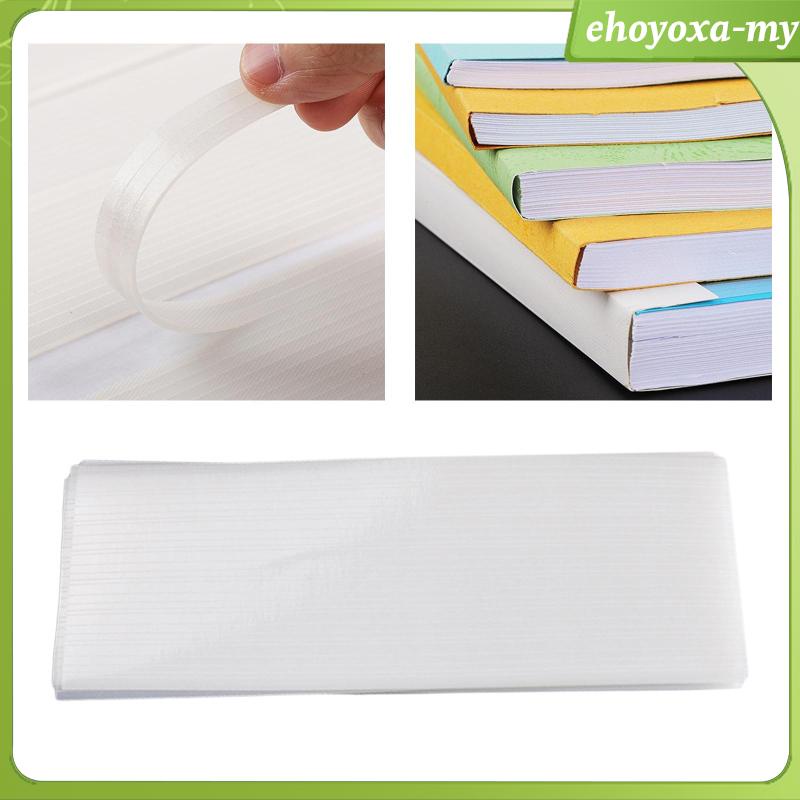 [ehoyoxaMY] 100Pcs Hot Melt Glue Strips 2mm Wide for Book Binding Hot
