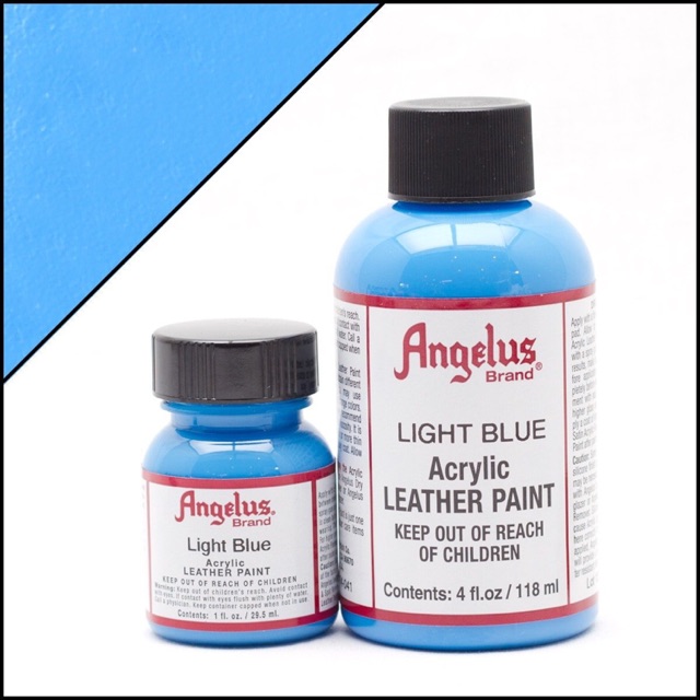 Angelus Acrylic Leather Paint Light Blue