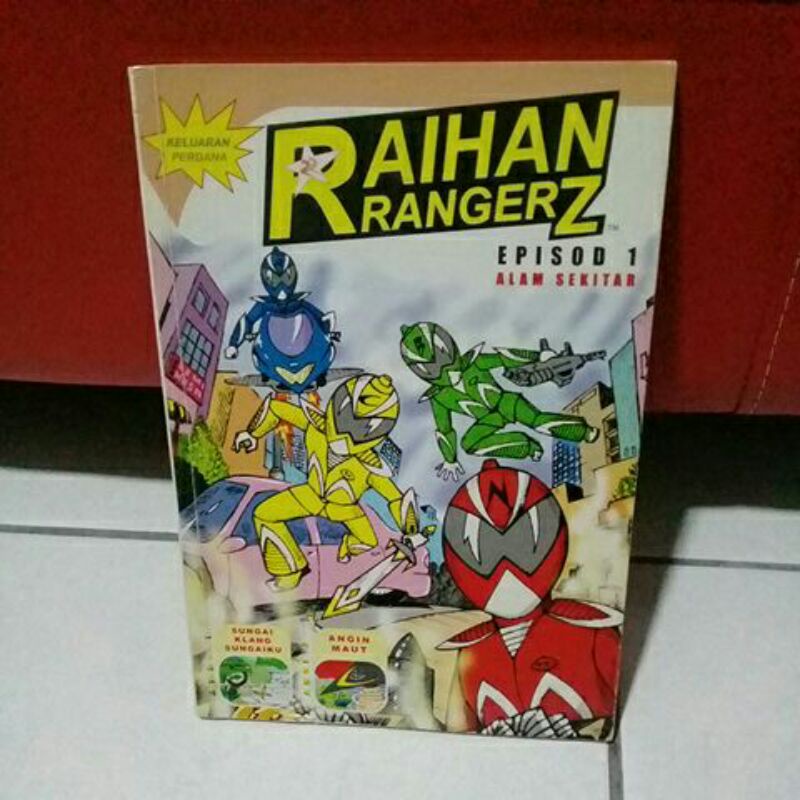 RAIHAN RANGERZ (Komik alternatif Asia) | Shopee Malaysia