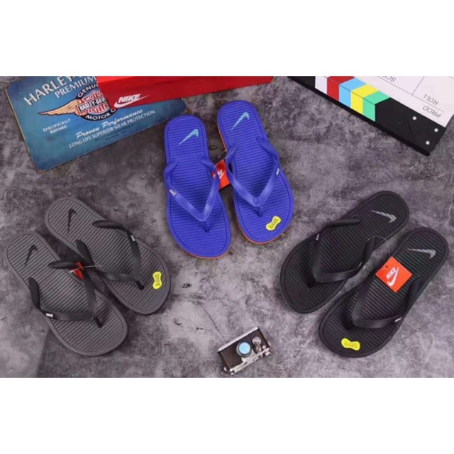 afeitado Superficie lunar Interesar New Nike Solarsoft Thong Man Flip Flop Squeeze me | Shopee Malaysia