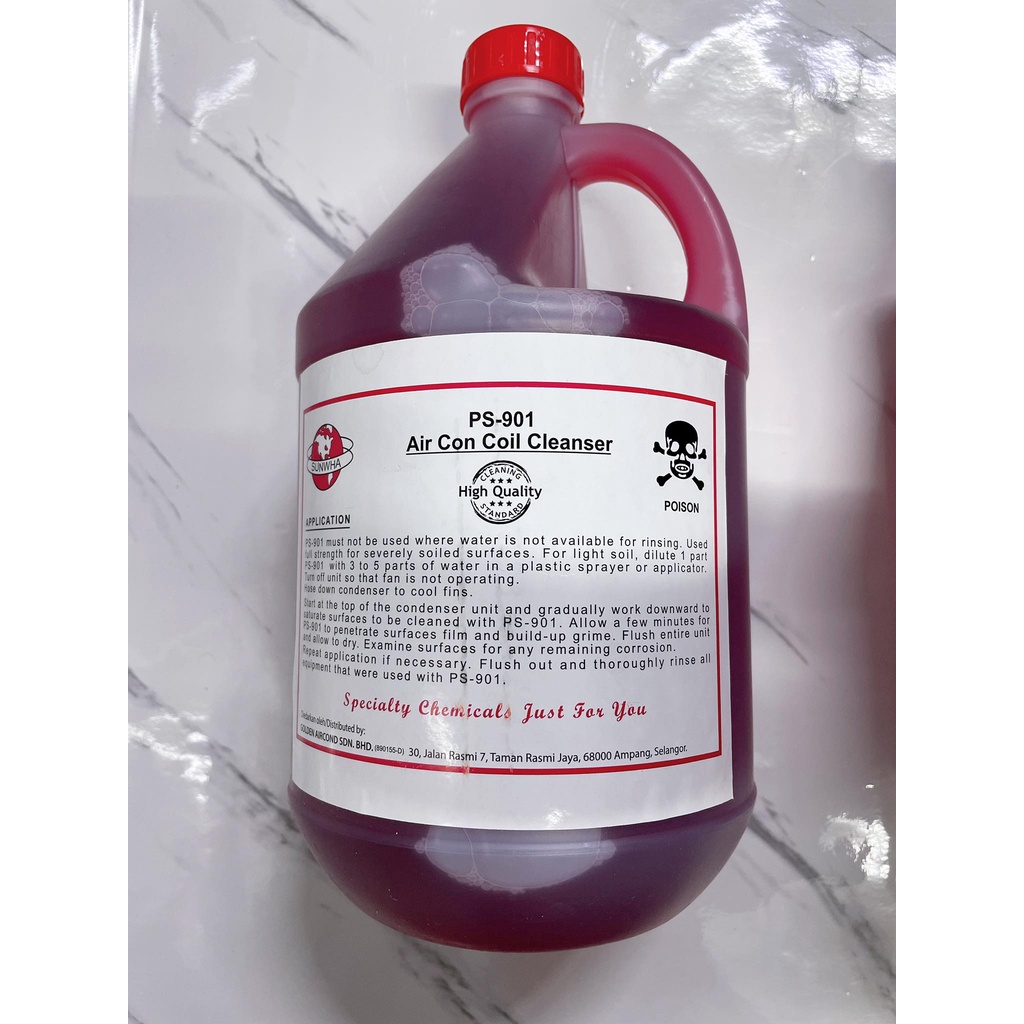 chemical cleaner alkaline wash aircond service air-conditioner cleaning ...