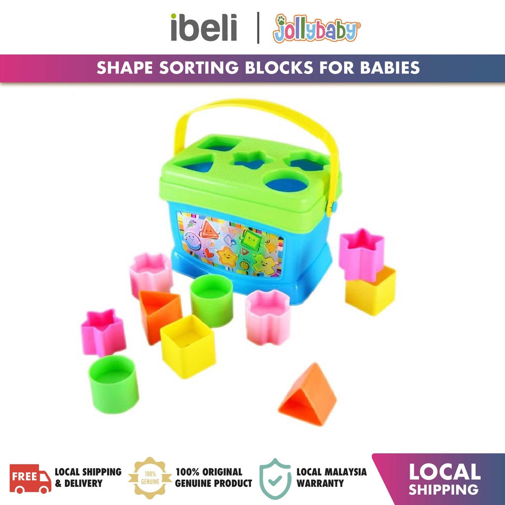 Shape Sorting Blocks for babies | Shopee Malaysia