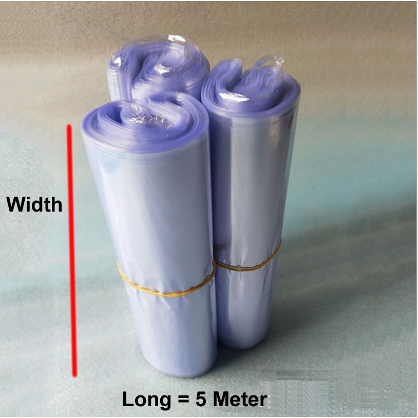 [5 Meter] [10 Meter] PVC Packaging Shrink Wrap , Gift Wrap, Hamper Wrap