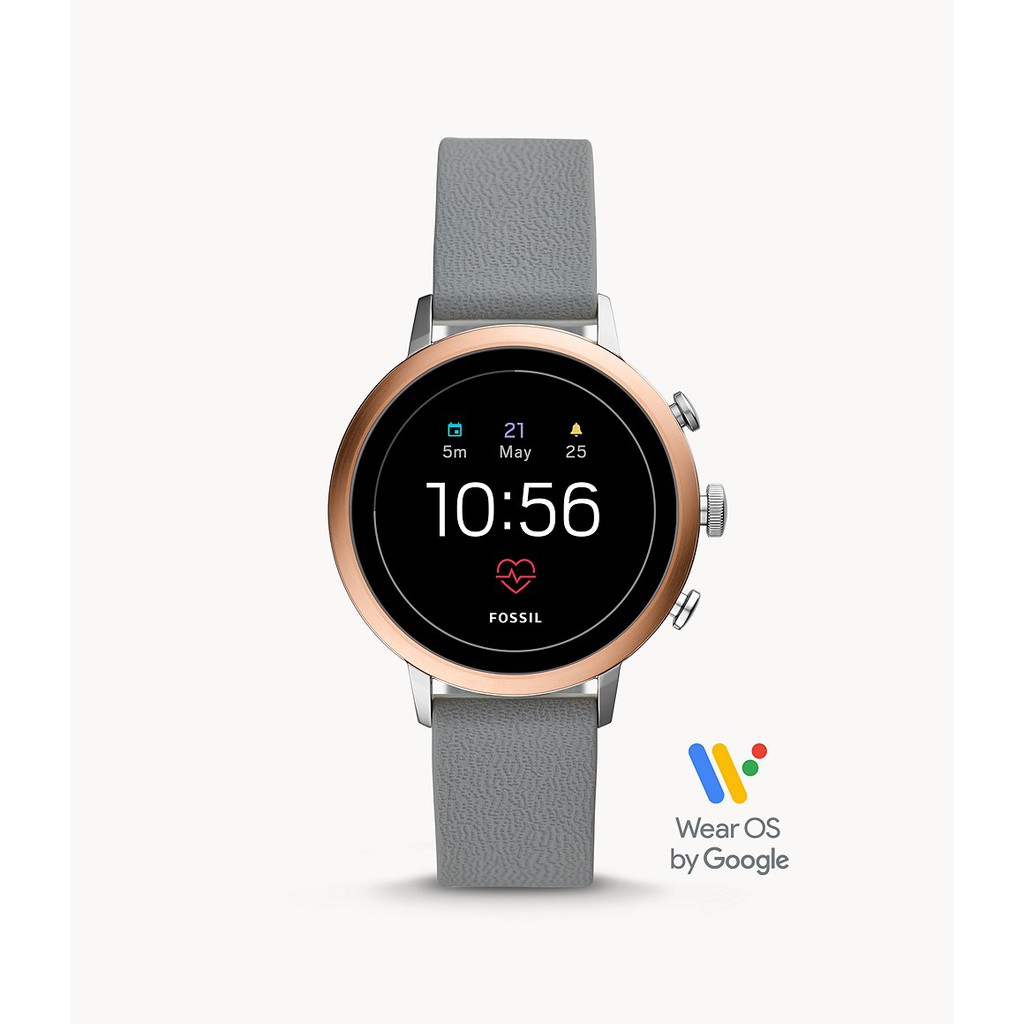 Fossil FTW6016 Gen 4 Smartwatch Venture HR Grey Silicone 2 Yr Warranty Shopee Malaysia