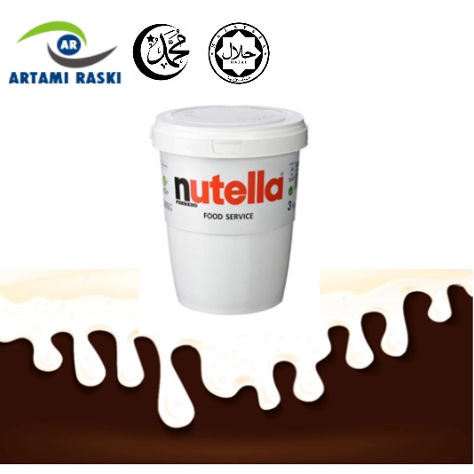 NUTELLA 3KG FOODSERVICE PACKAGING HALAL