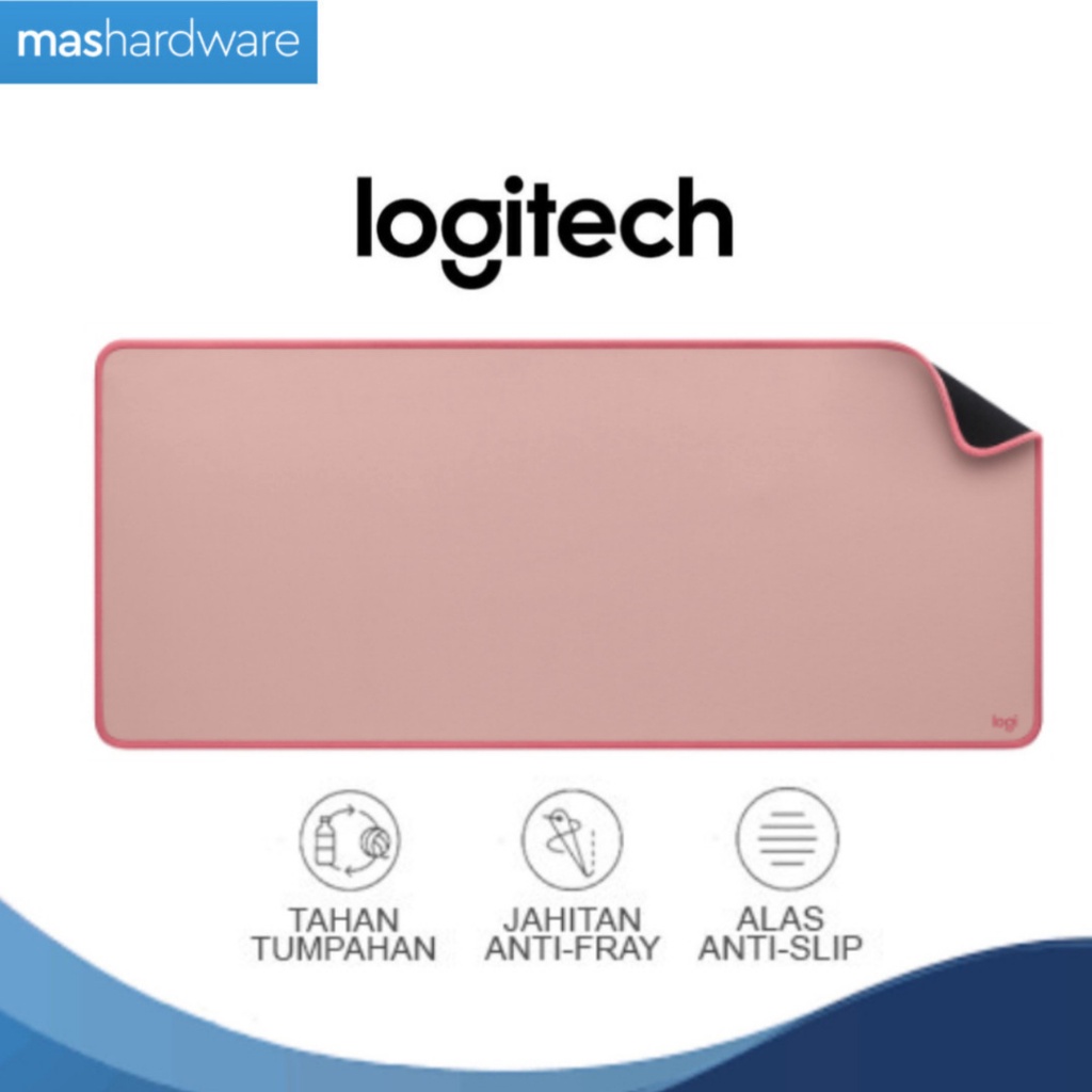 Logitech Desk Mat Studio Series – Darker Rose | Shopee Malaysia