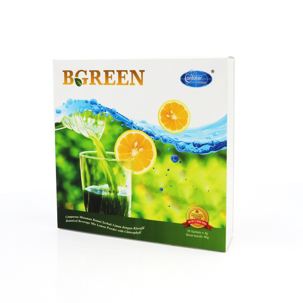 Conforer BGreen Enzyme | 康福乐 绿色酵素 Biogreen 20包 | Shopee Malaysia