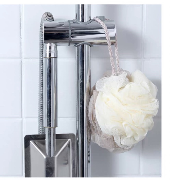 50g Large Foaming Bath Net Ball Multicolor Shower Body Scrub Sponge ...