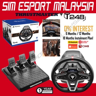Thrustmaster T248 Hybrid Racing Simulation Wheel & Pedals for PC, PS4 & PS5