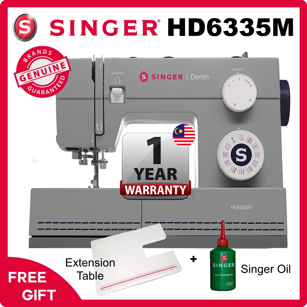Singer HD6335M Denim Heavy Duty Sewing Machine (New Version Singer 4432