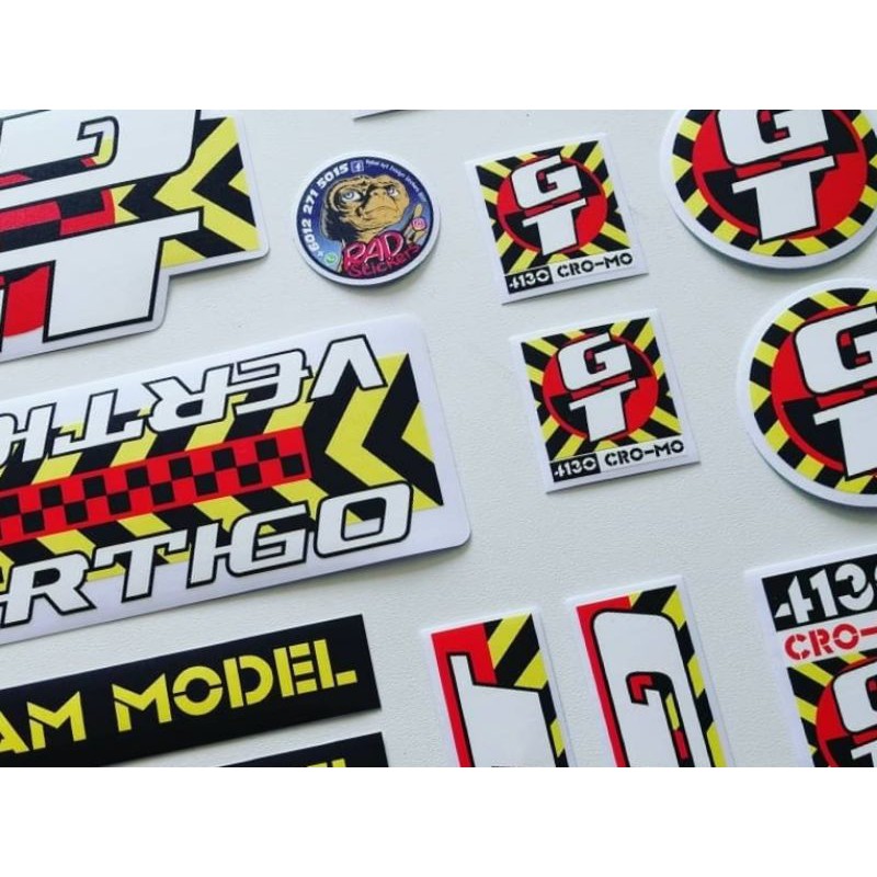 Gt vertigo stickers hotsell