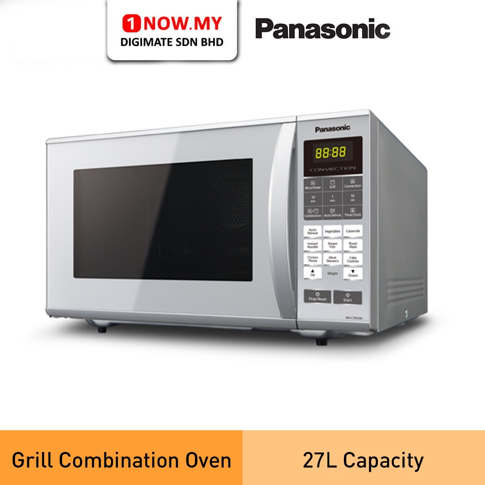 PANASONIC 27L Grill Combination Microwave Oven NNCT655M (Auto Reheat