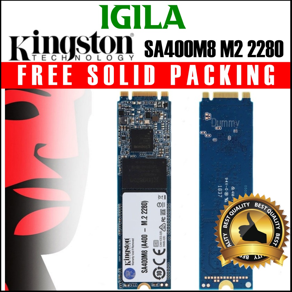Kingston SSD 120GB 240GB M2 2280 SA400M8 SSD Internal Solid State Drive ...