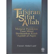 Tafsiran Sifat Allah Menurut Pemikiran Tuan Minal: Berdasarkan Kitab ...