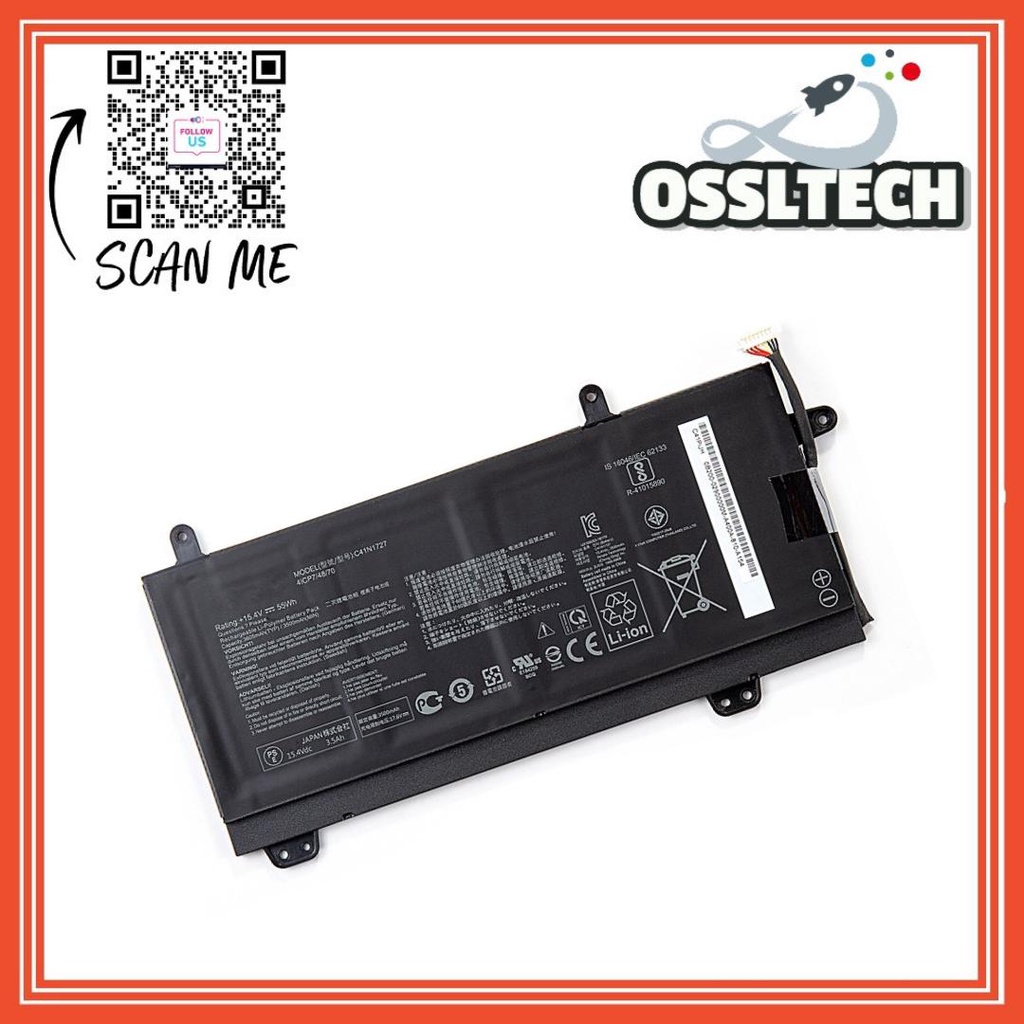 Batterie pour Asus ROG Zephyrus GM501GM-EI031T GM501GM-EI029T 3550mAh