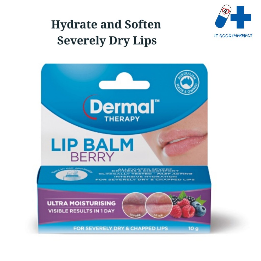 Dermal Therapy Lip Balm (Berry) 10g Shopee Malaysia