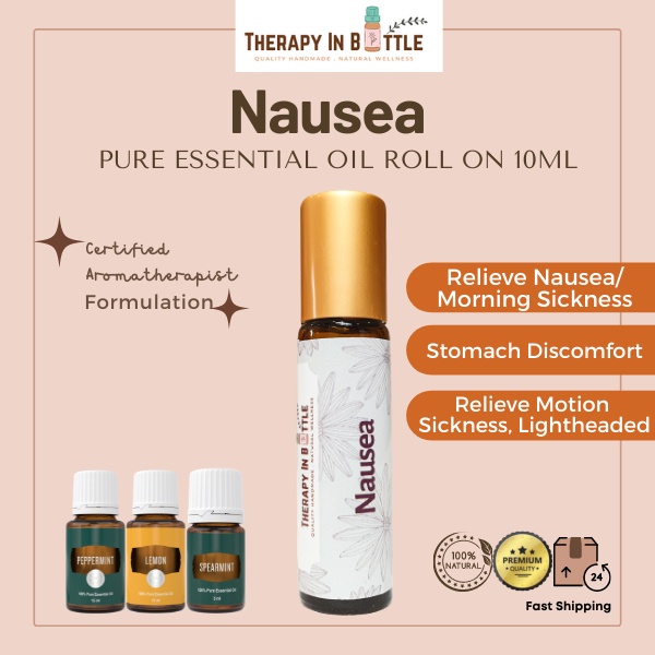 Nausea /Morning Sickness Essential Oil RollOn 10ml Roller Blend