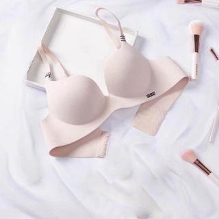 Women Sexy Bras Ice Silk Push Up Seamless Bra