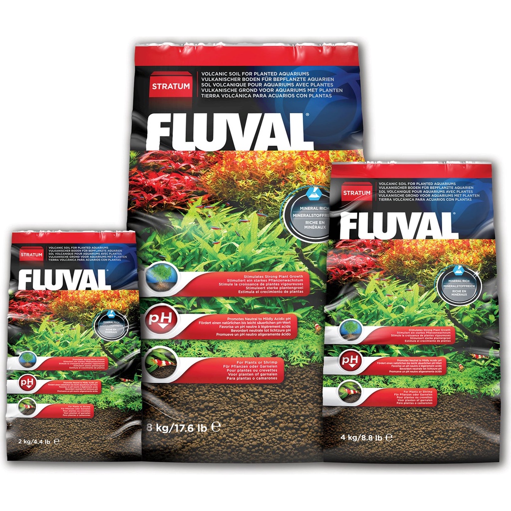 Fluval Stratum Plant and Shrimp Aqua Soil Repacking 100g/500g Shopee Malaysia