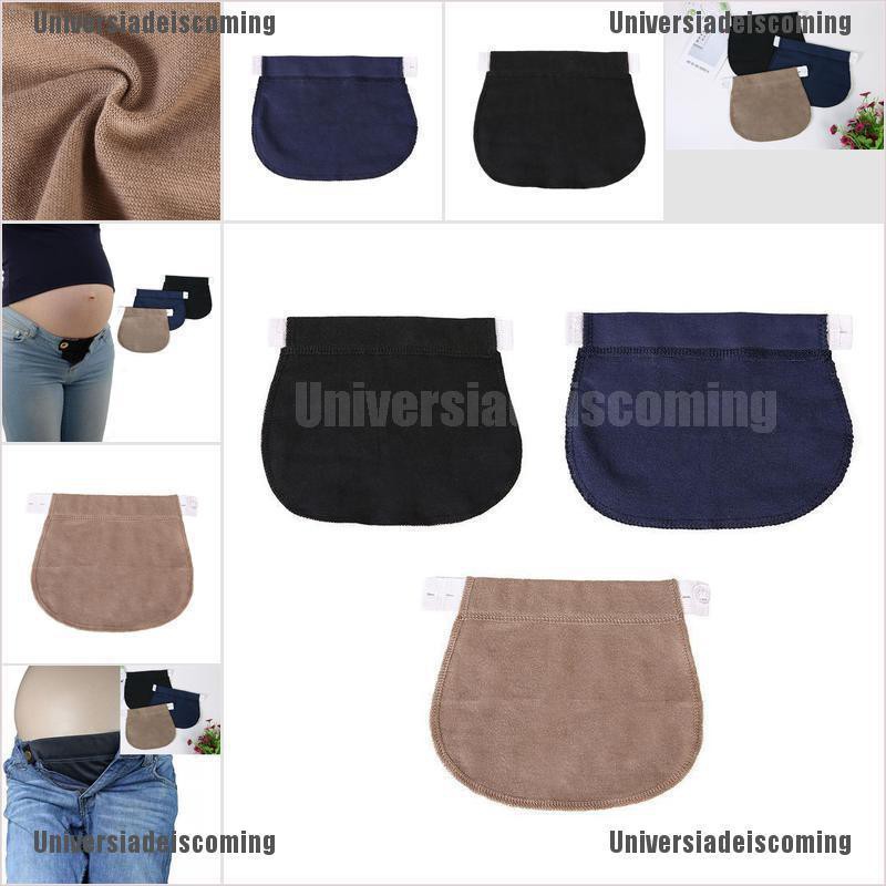 Maternity Pregnancy Waistband Belt ADJUSTABLE Elastic Waist Extender Pants