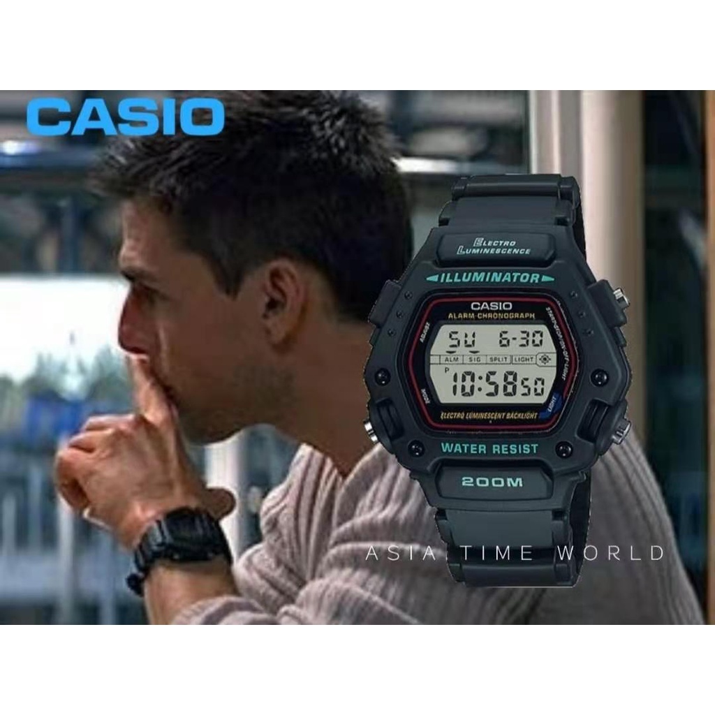 Casio DW 290 1V Mission Impossible Tom Cruise Digital Watch Official Marco Warranty